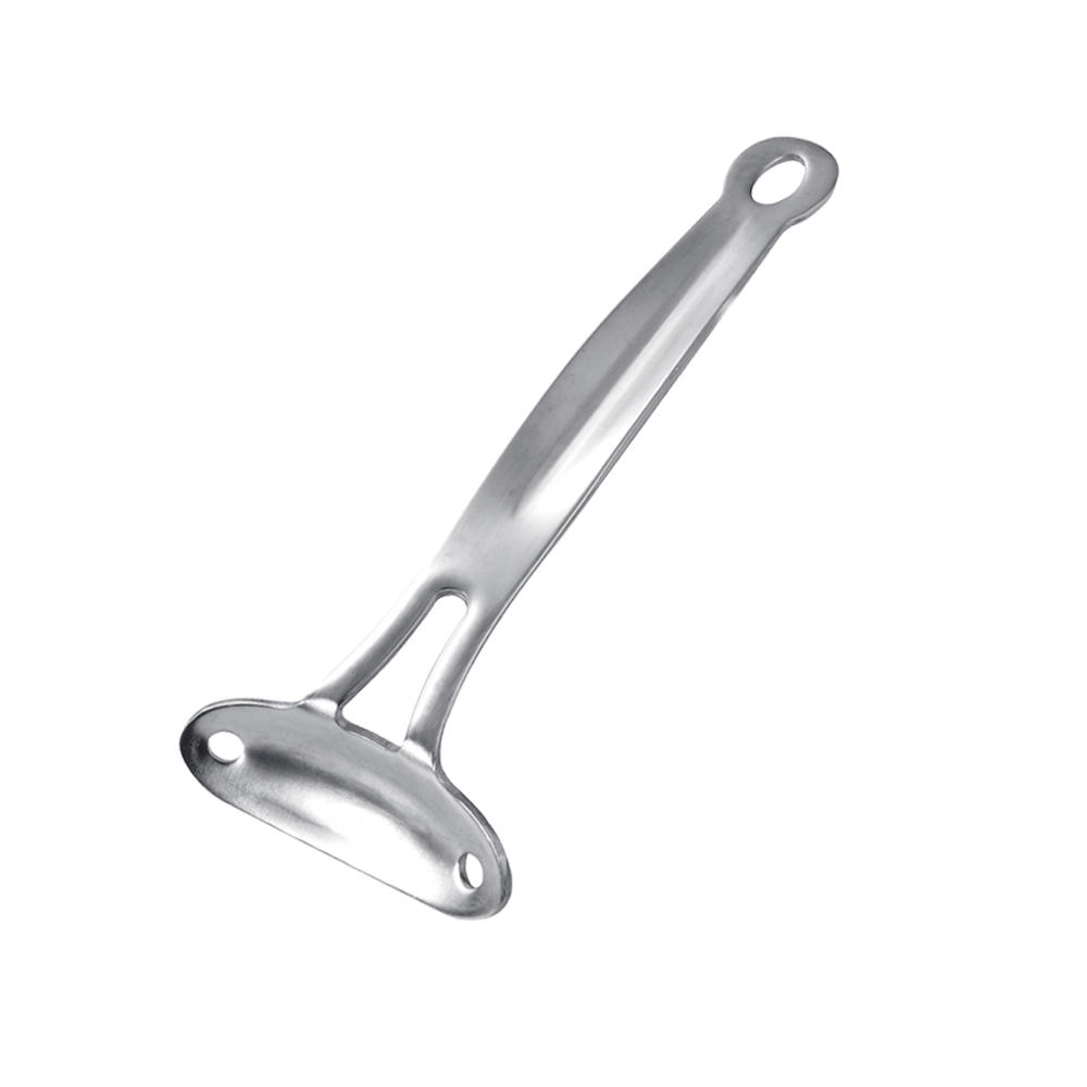 C002 Stamping stainless steel cookware handle can be compacted to the core mark